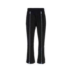 Purple Denim Men Black Nylon Pant